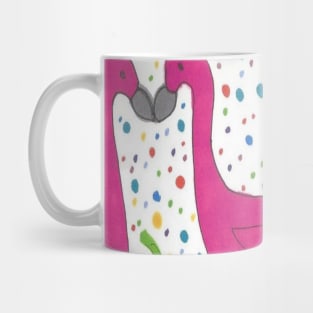 Floral Flamingo Fiesta Print Mug